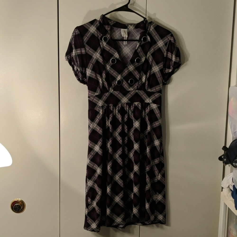 Plaid dress